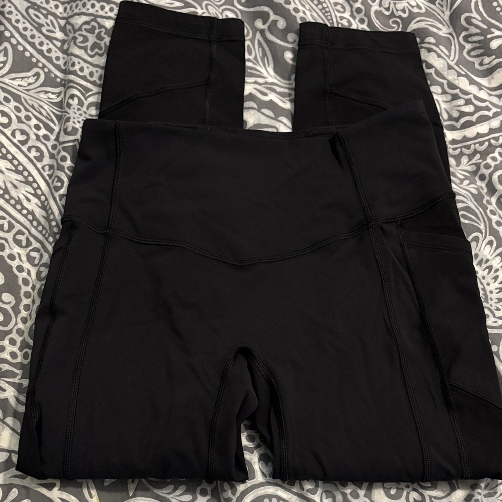 Lululemon all the right places crop 23” black